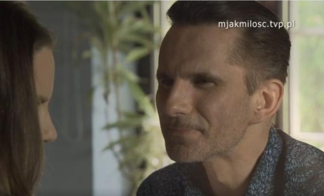 M jak miłość. Kamil (Marcin Bosak), Anita (Melania Grzesiewicz)