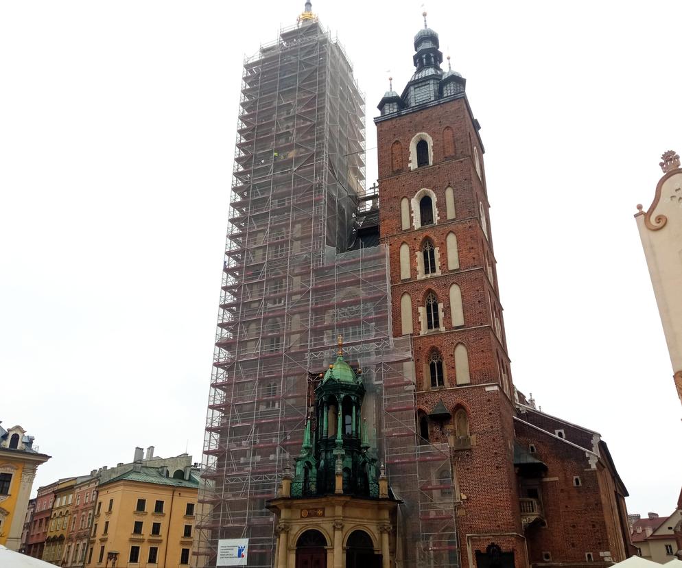 Bazylika Mariacka w remoncie