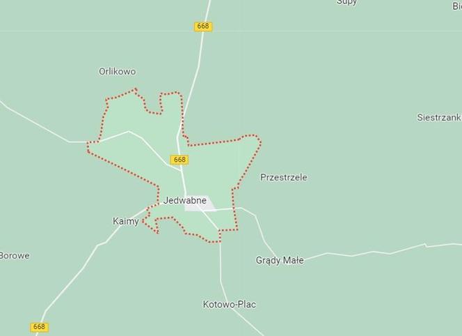 12. miejsce - Jedwabne. Zamożność per capita w 2022: 4316,35 zł 