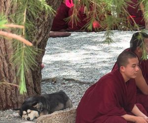 Ewa Kasprzyk medytuje w Tybecie