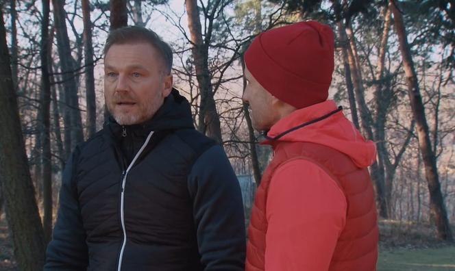 M jak miłość odc. 1662. Andrzej Budzyński (Krystian Wieczorek), Kamil (Marcin Bosak)