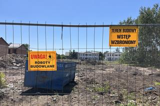 Budowa wiaduktu w Rembertowie 