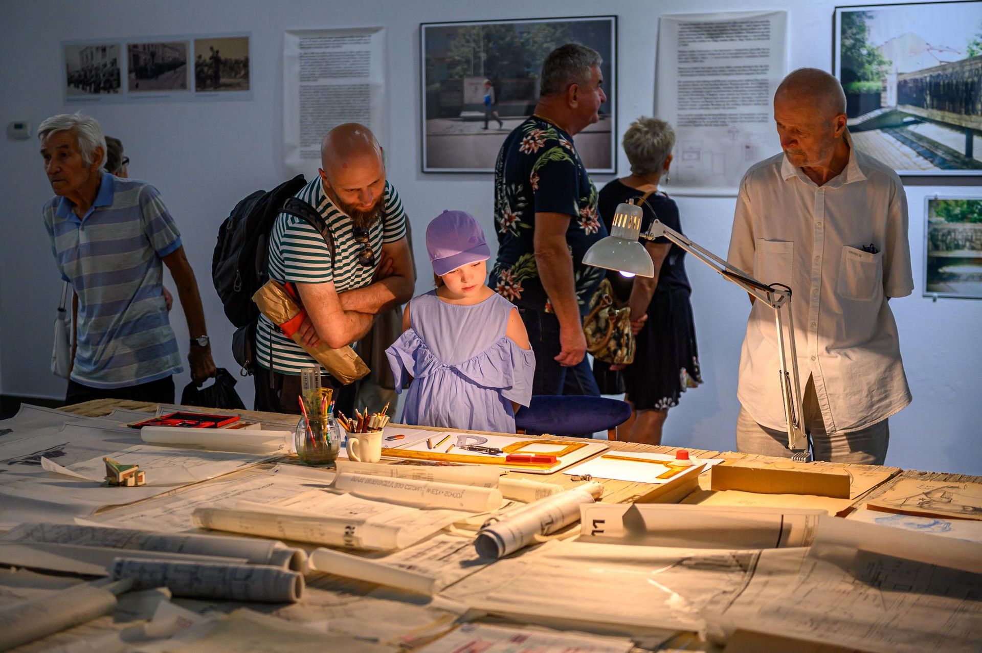 Wernisaż wystawy Otto Schier, pracownia architektoniczna