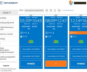 Bilety PKP Intercity droższe po Polsce niż do Niemiec.