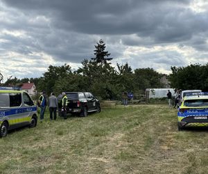 Wypadek awionetki w Krzycku Wielkim