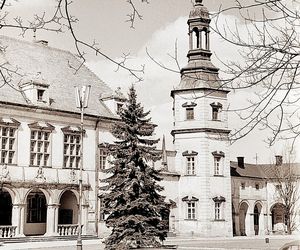 Pałac Biskupów Krakowskich w Kielcach na archiwalnych zdjęciach