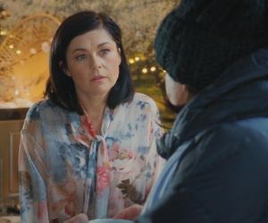 M jak miłość, odcinek 1868. Kinga (Katarzyna Cichopek), Marysia (Małgorzata Pieńkowska)