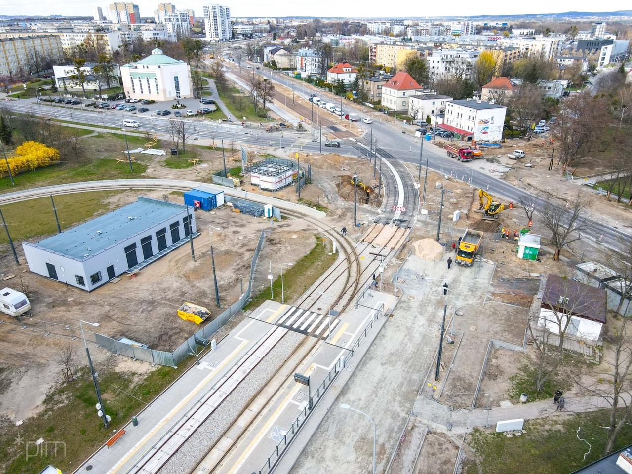 Tramwaj na Naramowice: zmiany przy dworcu, przerwy w dostawie wody