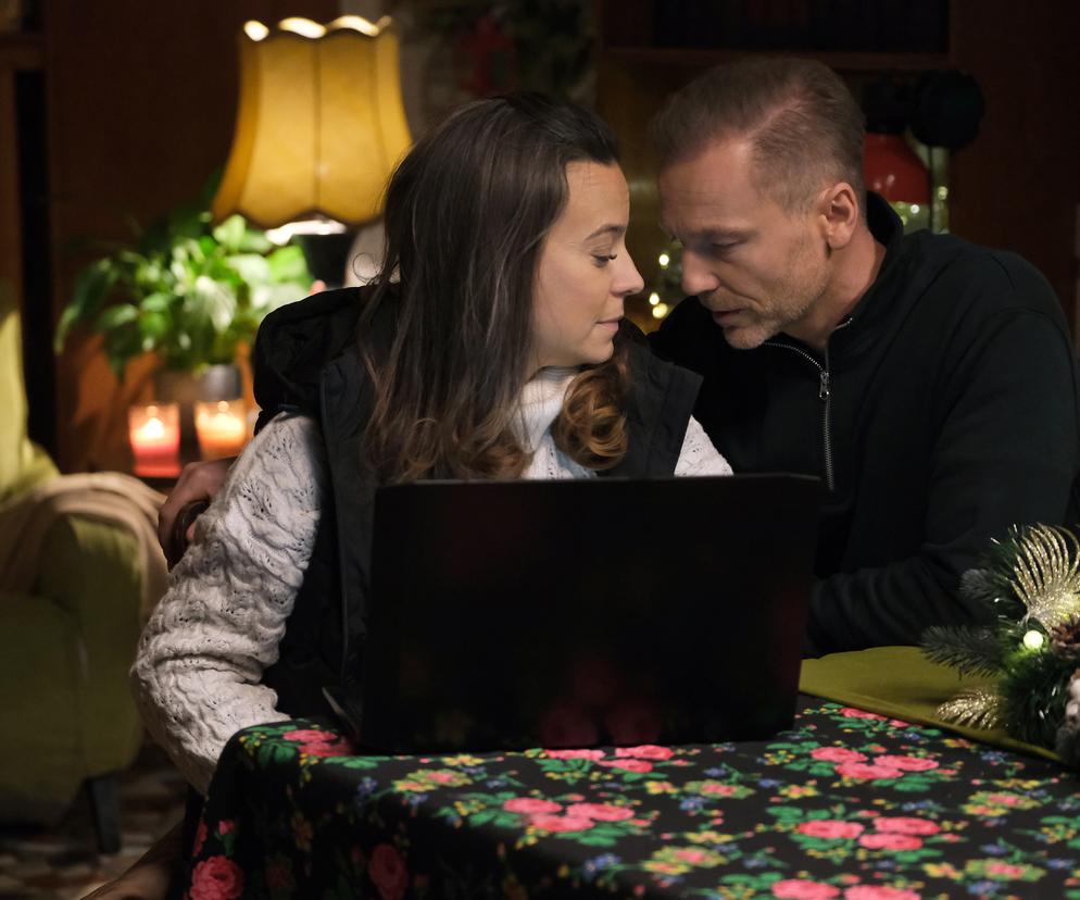 M jak miłość odc. 1723. Andrzej Budzyński (Krystian Wieczorek), Magda (Anna Mucha)