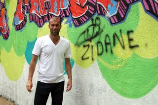 Zinedine Zidane na Pradze-Północ