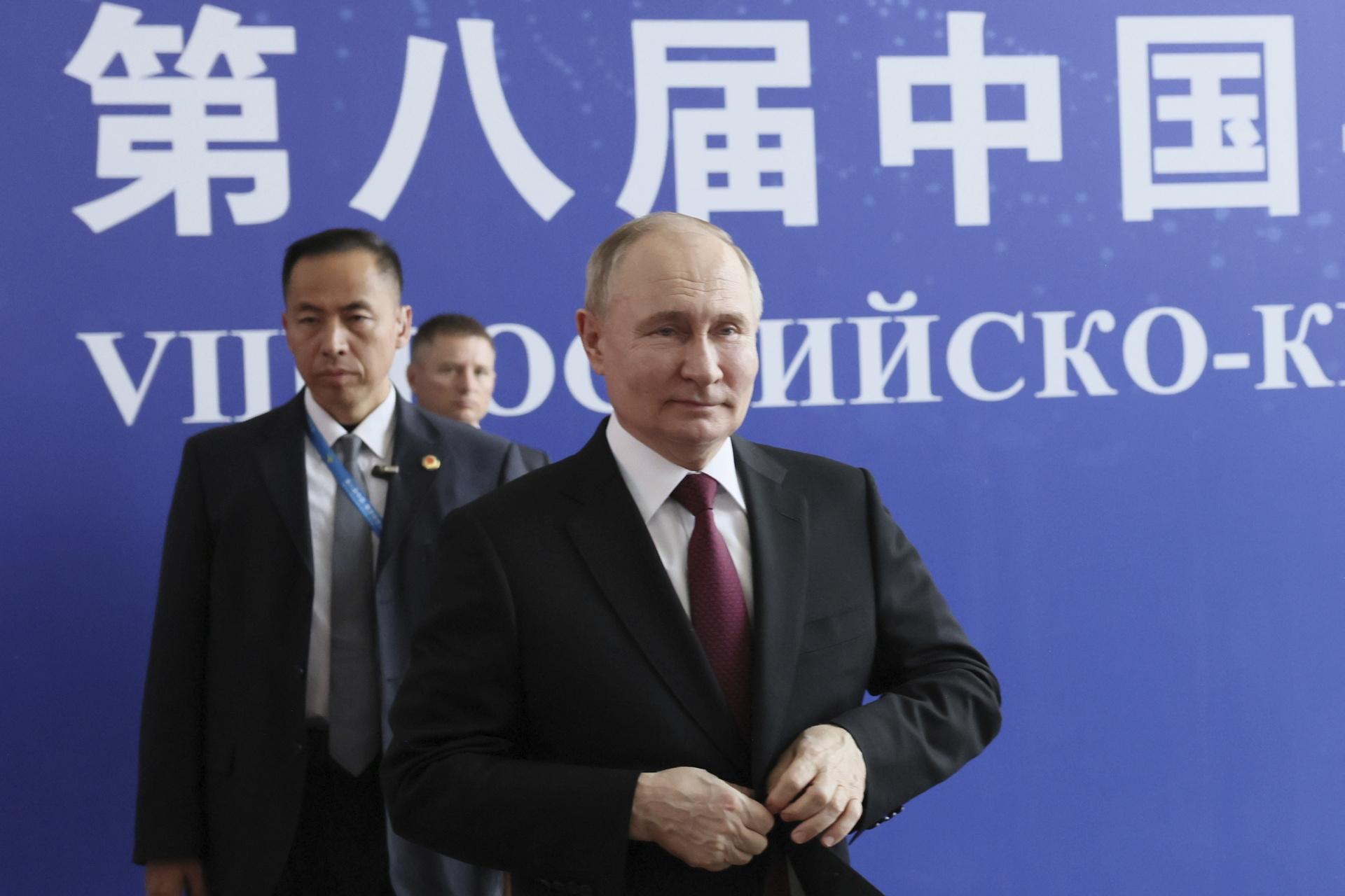 Wizyta Putina w Chinach