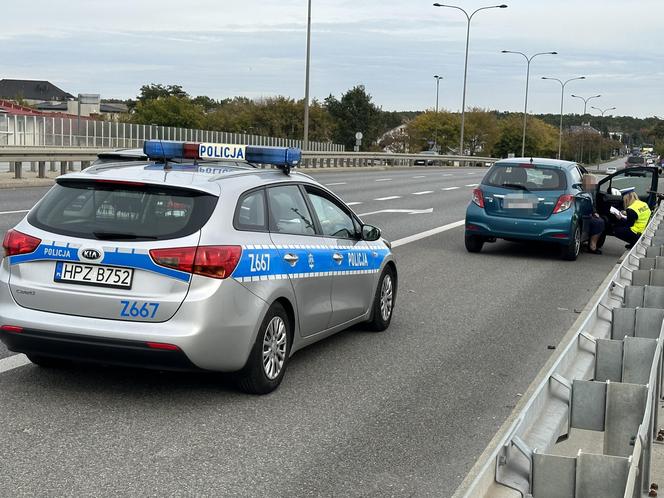 Huknęła toyotą w rowerzystę. Trafił do szpitala