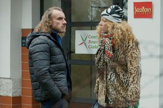 Barwy szczęścia, odcinek 3194: Żabcia (Hanna Klepacka), Zbyszek (Krzysztof Chudzicki)