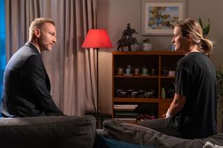 	M jak miłość odc. 1716. Julia (Marta Chodorowska), Andrzej Budzyński (Krystian Wieczorek)