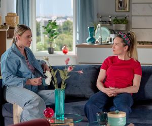 Na Wspólnej odc. 4079. Kasia (Julia Chatys), Daria (Patrycja Topajew)