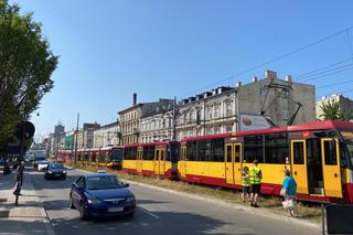 Wstrzymany ruch tramwajów w Łodzi