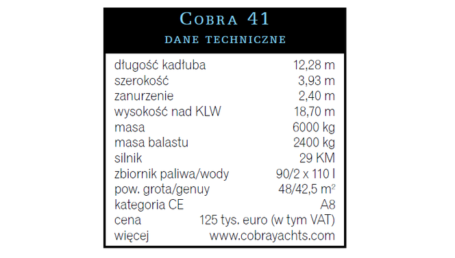 Cobra 41, czyli Cobra po bałtycku
