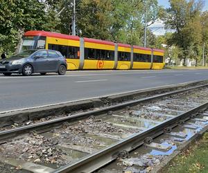 Torowisko na al. Waszyngtona jest w krytycznym stanie. Tramwajarze odkładają remont