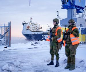 Norwegia. Statek z pociskami przeciwlotniczymi, które miały trafić do Polski, osiadł na mieliźnie