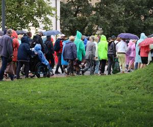 Lubelska Piesza Pielgrzymka na Jasną Górę 2024. Pątnikom deszcz niestraszny!