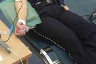 Zbiórka krwi w iławskiej komendzie policji