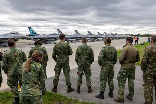 Holandia żegna F-16