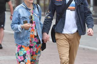 Joanna Scheuring-Wielgus z mężem