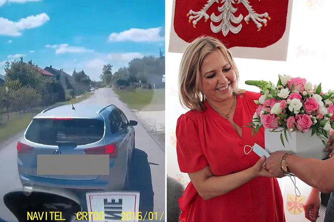 Gangsterka na drodze pod Grójcem. Wójt Cytryńska alarmuje ale nie pokazała wszystkiego 