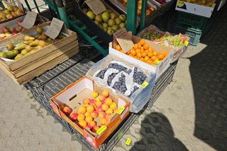 Ceny truskawek na podkarpackiem bazarku