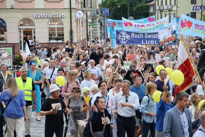Ulicami Lublina przeszedł Marsz dla Życia i Rodziny 2025