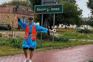 Rafał Mroczek na pielgrzymce