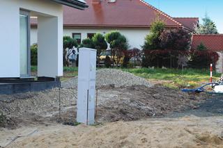 Ogrodzenie z pustaków betonowych 