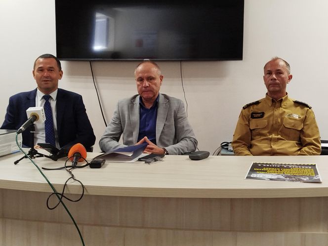 Powiatowe ćwiczenia strażackie w szpitalu wojewódzkim w Siedlcach
