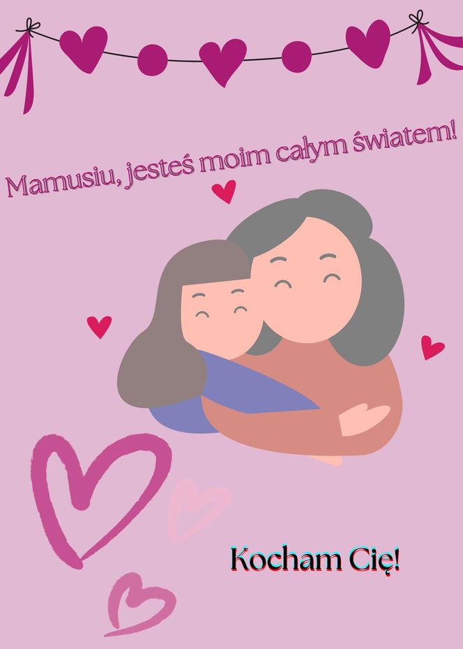 Kartka na Dzień Matki