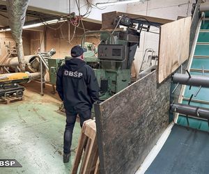 Nielegalna fabryka papierosów rozbita