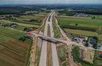 Zdjęcia z placu budowy S7 Kraków - Widoma, czerwiec 2024