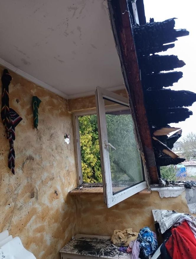 Pożar zabrał im wszystko. Dramat matki i trójki dzieci: "Nasz azyl przestał istnieć…"