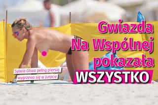 Sylwia Gliwa TOPLESS na plaży. Gorące ZDJĘCIA. Widać wszystko [WIDEO]
