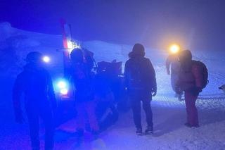 Wichura, mróz i ograniczona widoczność. Minuty dzieliły ich od tragedii