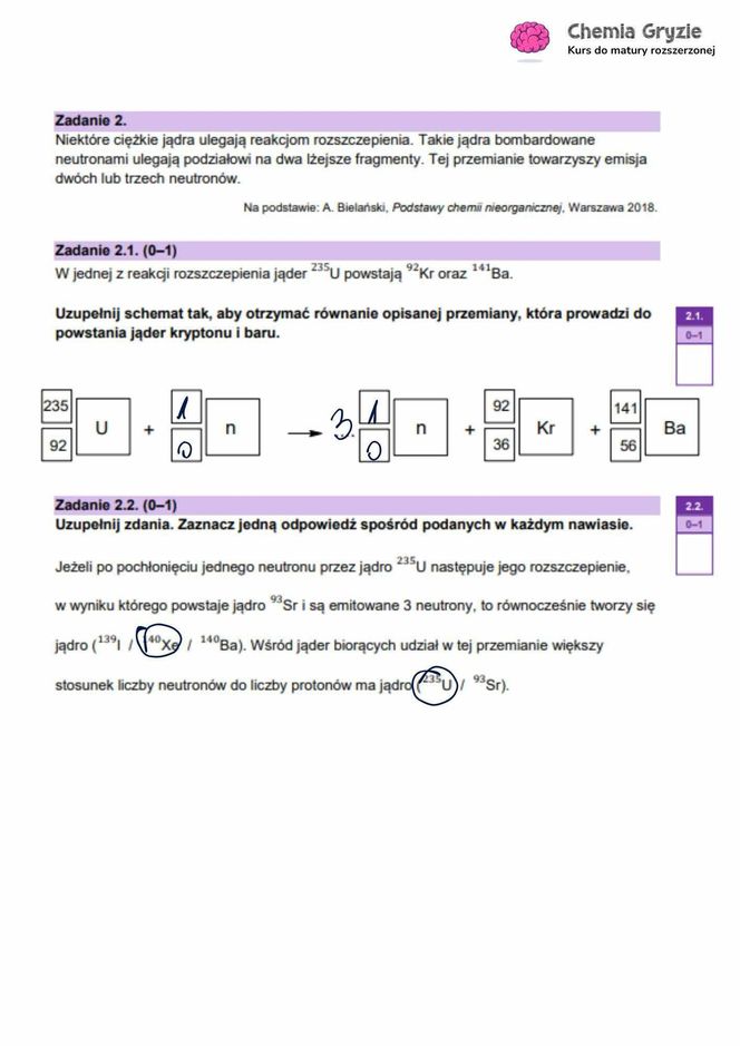 Matura chemia 2025: Odpowiedzi i arkusze CKE [16.05.2025] nowa formuła 2023