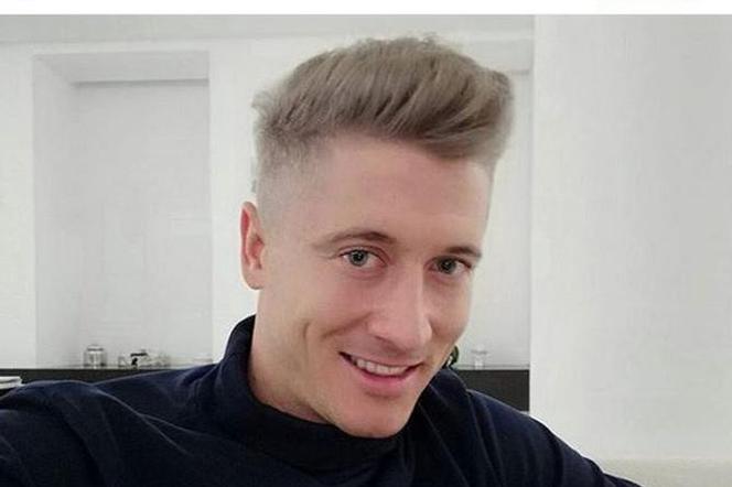 Robert Lewandowski - nowa fryzura