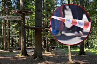 Mój syn umiera! Przeraźliwy krzyk matki w parku linowym. Szokujący widok