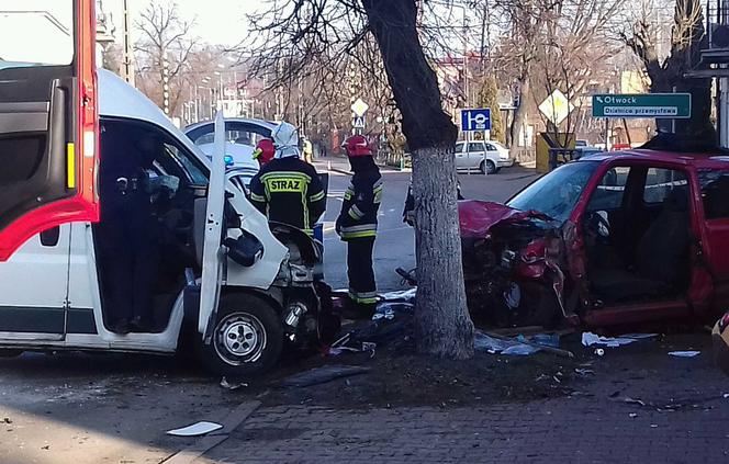 Wypadek w Karczewie