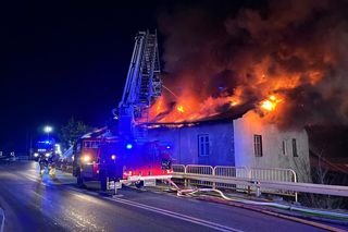 Tragiczny pożar w Rudzie Malenieckiej 