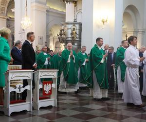 Para prezydencka na dożynkach w Warszawie