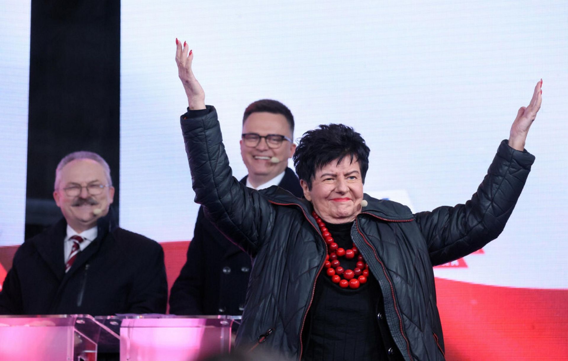 Senyszyn nagle wtargnęła na debatę! Tłum zareagował