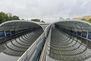 Trasa Armii Krajowej zalana wodą 