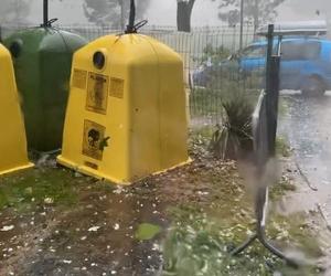 Groźne burze nad Polską. Wichura i potężne gradobicie w Raciborzu 