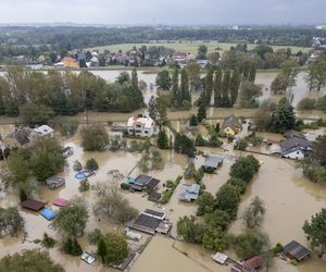 Sytuacja powodziowa. Ostrawa, Czechy