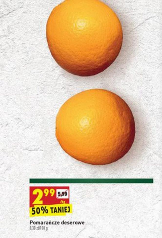 pomarańcze 2,99 zł